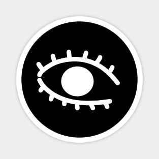 Big white eye Magnet